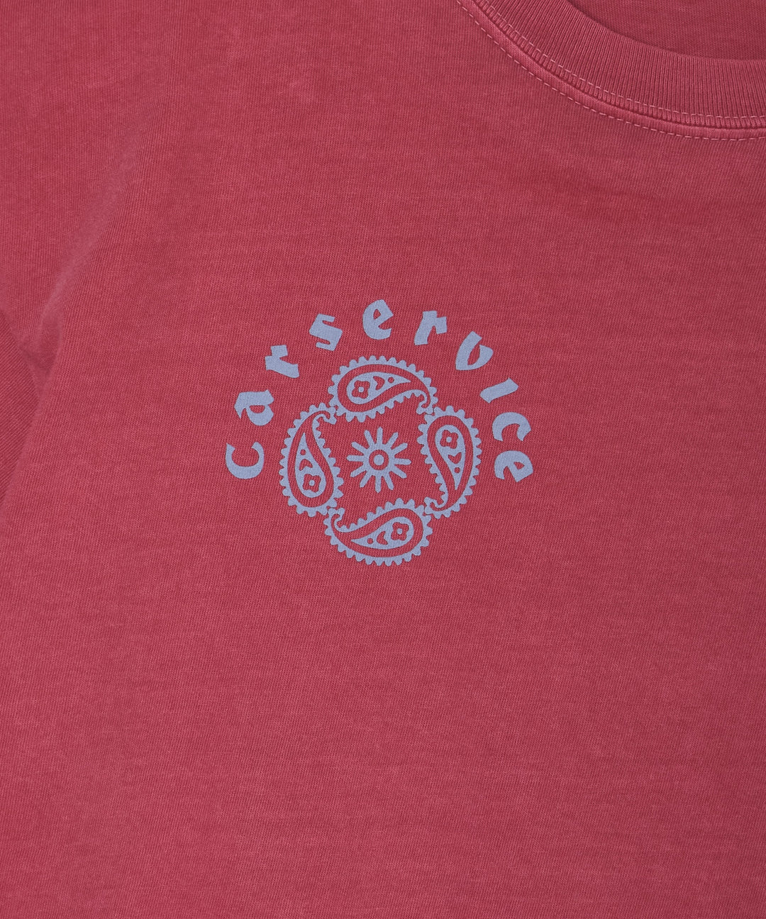 "CAR SERVICE" PAISLY LOGO TEE