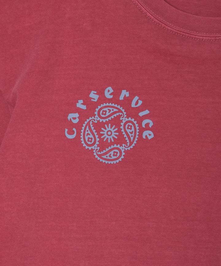 "CAR SERVICE" PAISLY LOGO TEE