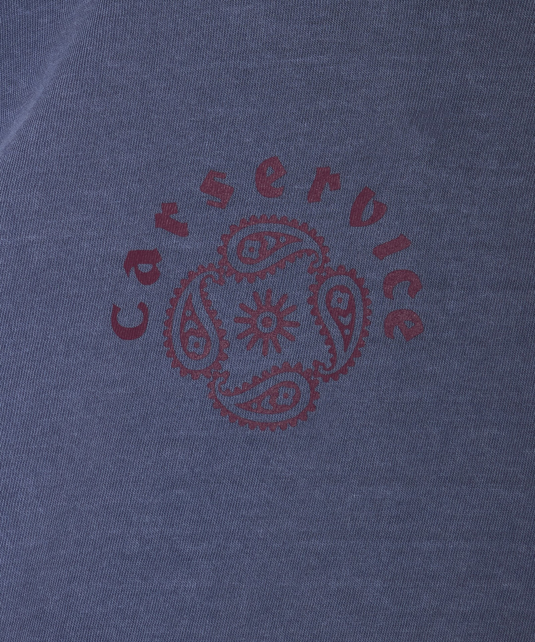 "CAR SERVICE" PAISLY LOGO TEE