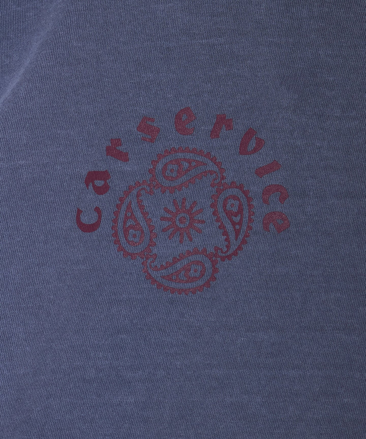 "CAR SERVICE" PAISLY LOGO TEE
