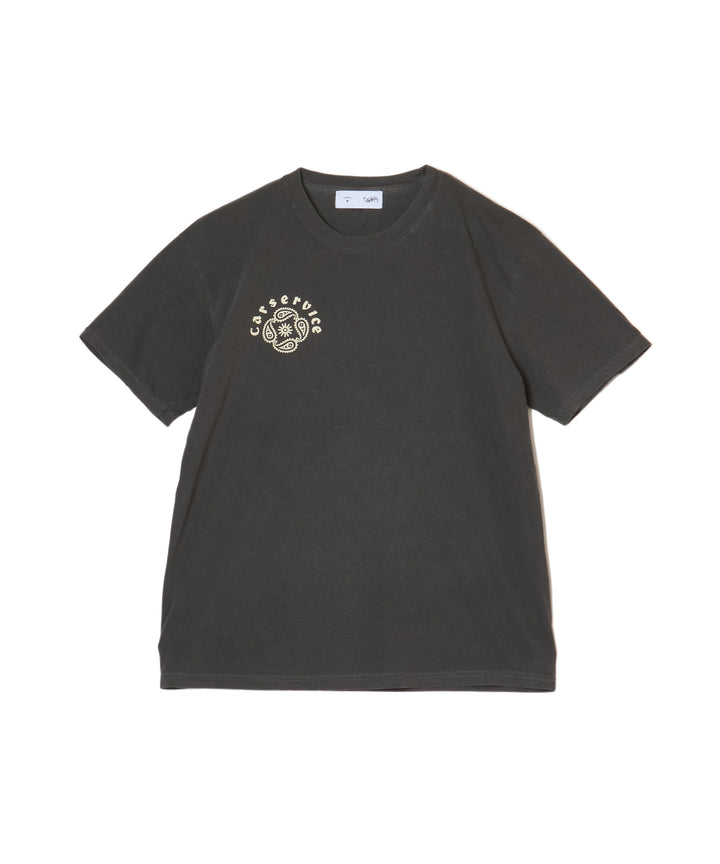 "CAR SERVICE" PAISLY LOGO TEE