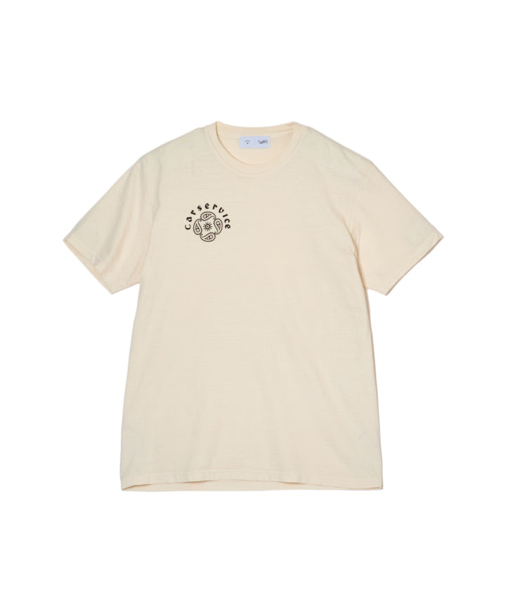 "CAR SERVICE" PAISLY LOGO TEE