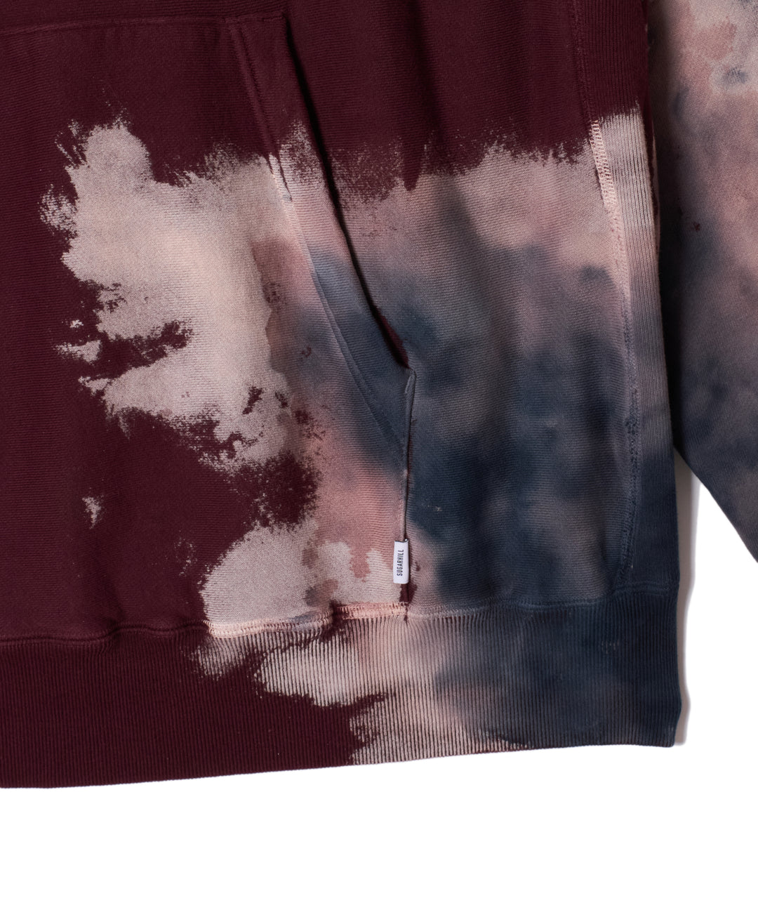 "CAR SERVICE" MELT DYE HOODIE