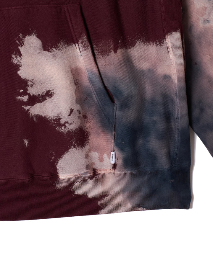 "CAR SERVICE" MELT DYE HOODIE