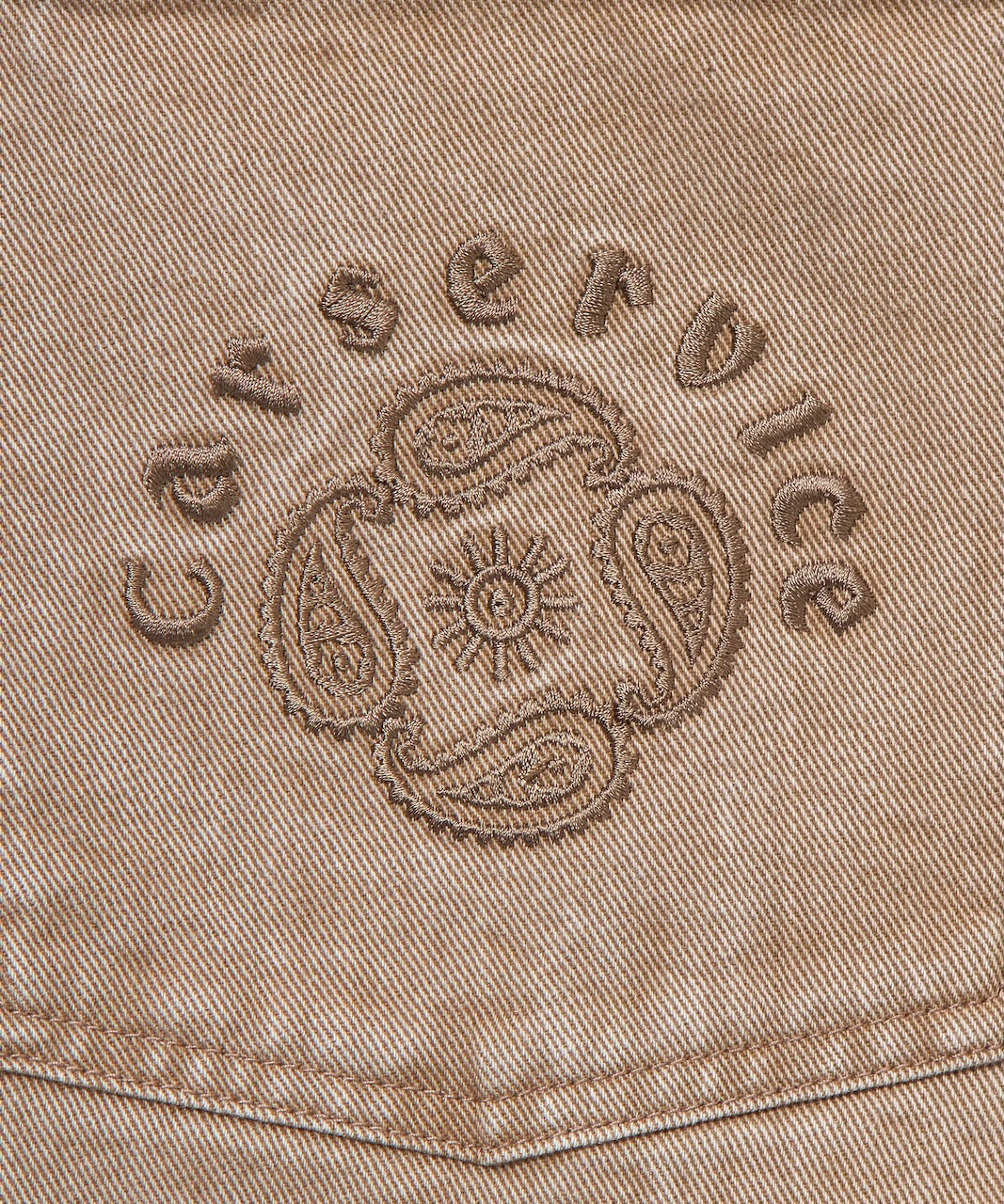"CAR SERVICE" MODERN DENIM WIDE CUT