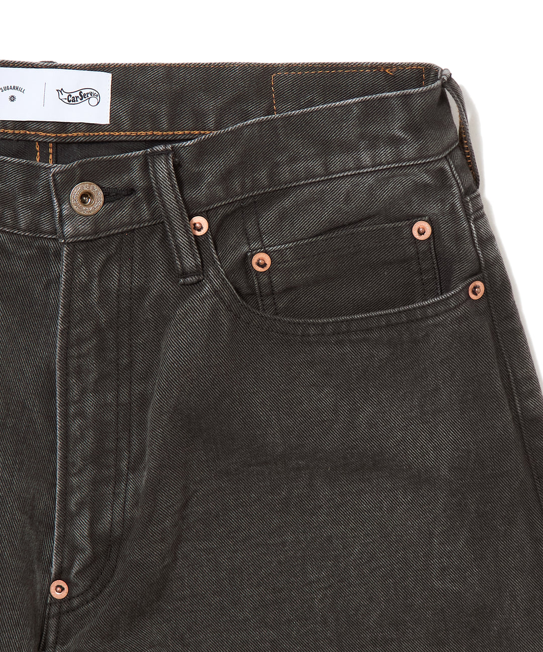 "CAR SERVICE" MODERN DENIM WIDE CUT