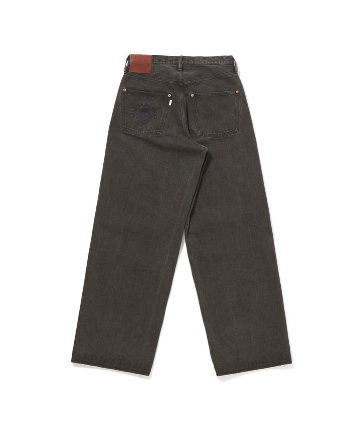 "CAR SERVICE" MODERN DENIM WIDE CUT