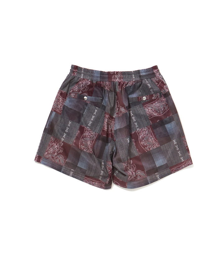 "CAR SERVICE" 2FACE MESH SHORT PANTS