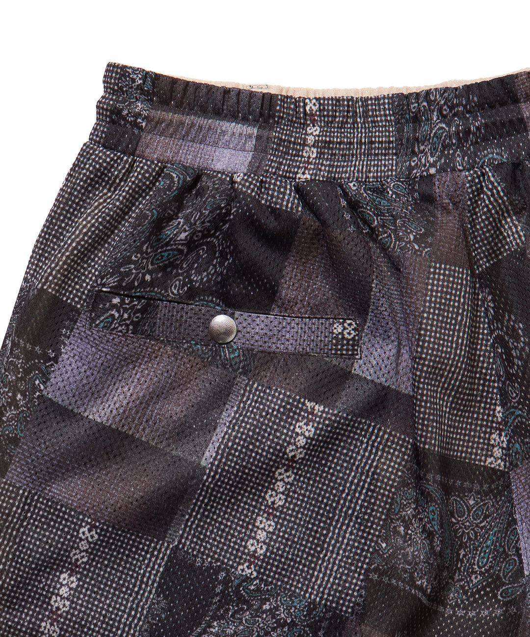 "CAR SERVICE" 2FACE MESH SHORT PANTS
