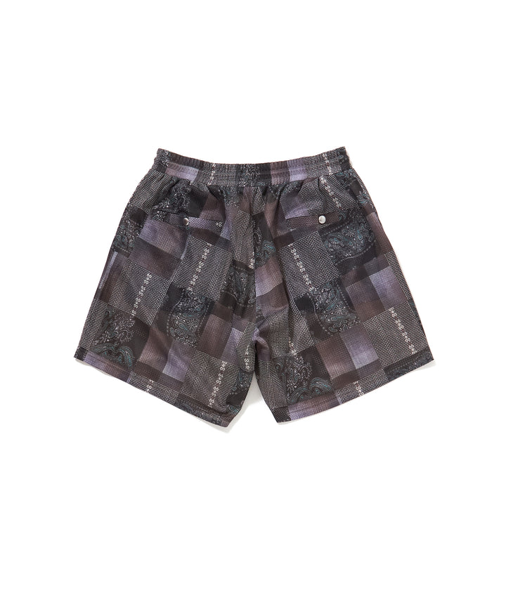 "CAR SERVICE" 2FACE MESH SHORT PANTS