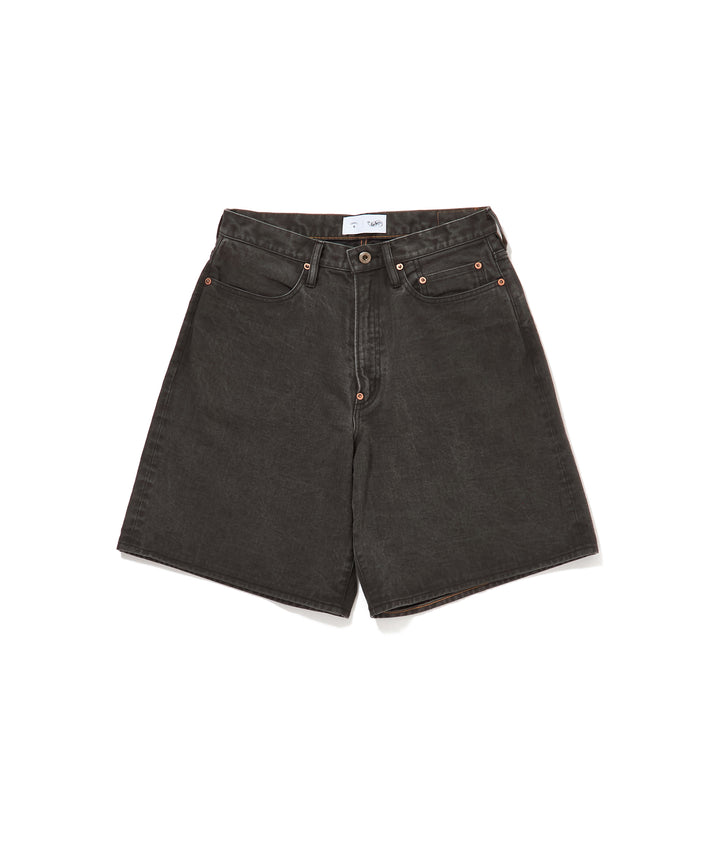 "CAR SERVICE" MODERN DENIM BUGGY SHORT CUT