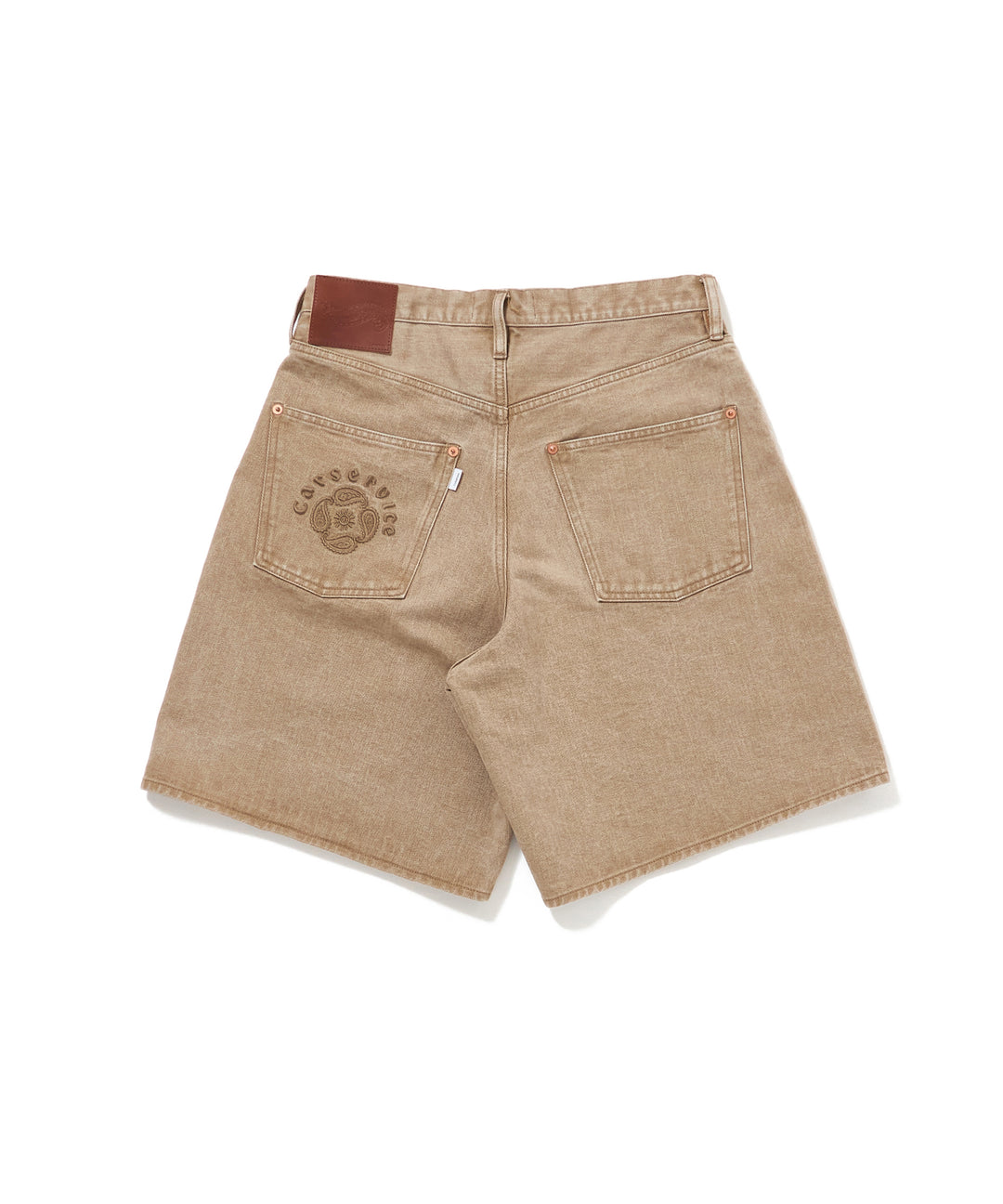 "CAR SERVICE" MODERN DENIM BUGGY SHORT CUT