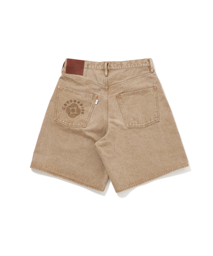 "CAR SERVICE" MODERN DENIM BUGGY SHORT CUT