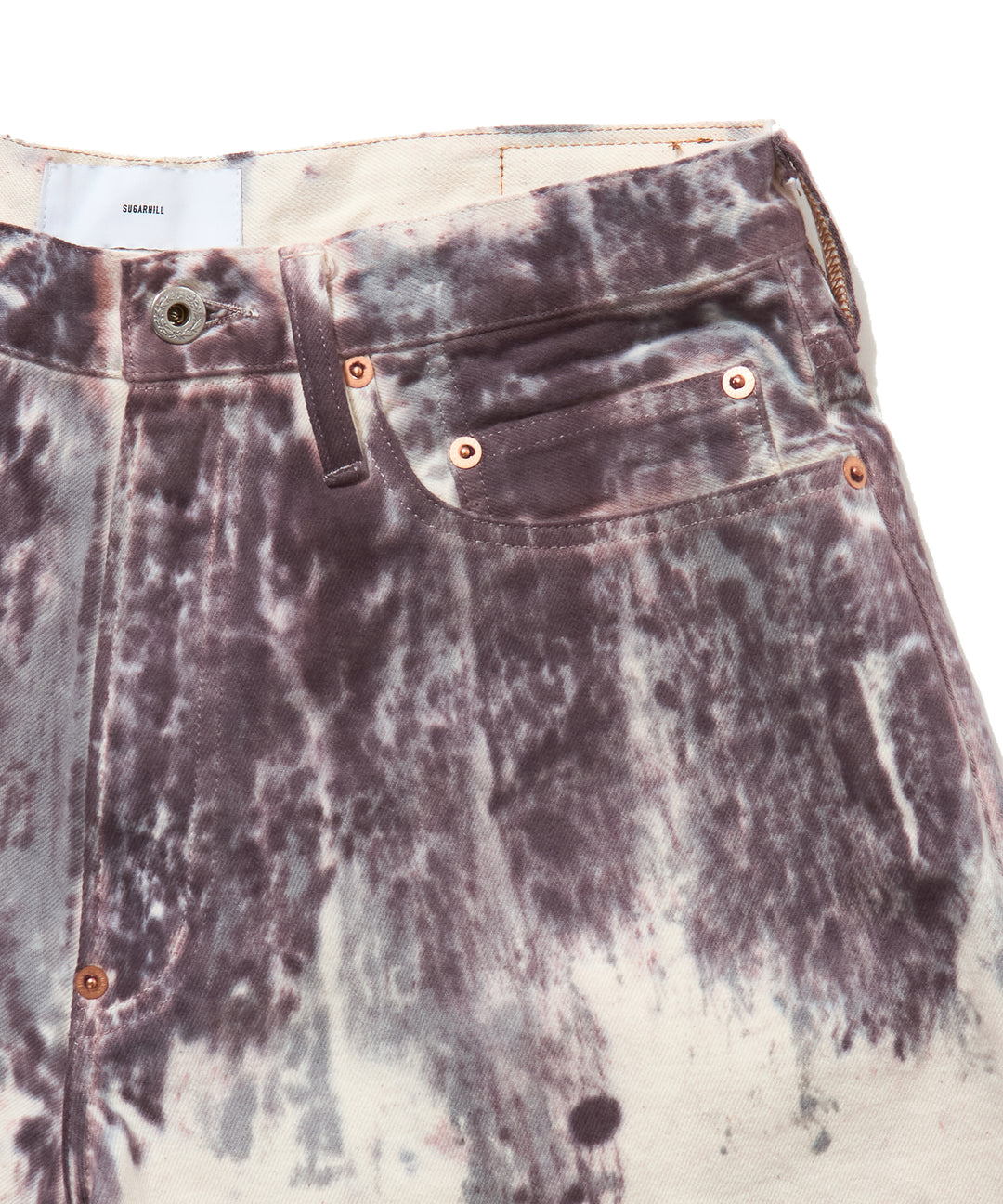 MELT DYE MODERN DENIM BUGGY SHORT CUT