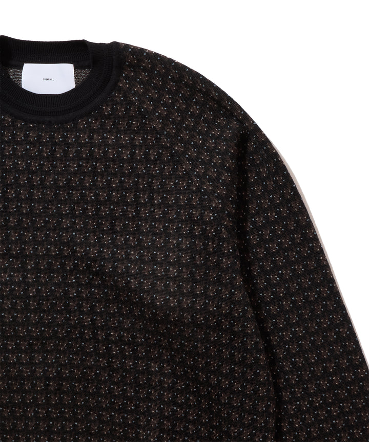 JACQUARD KNIT PULLOVER