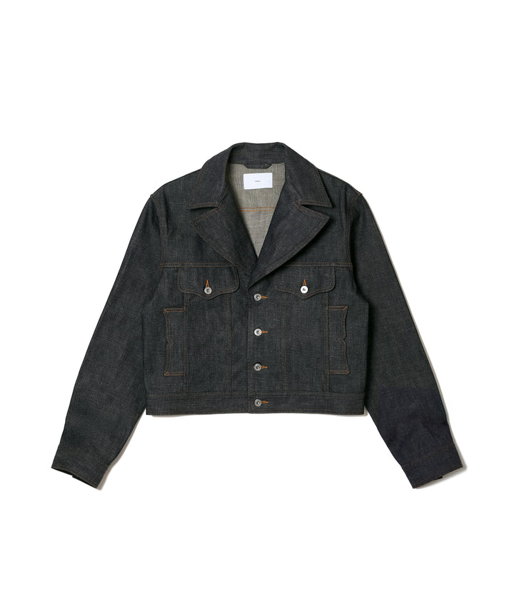 LAPEL DENIM JACKET