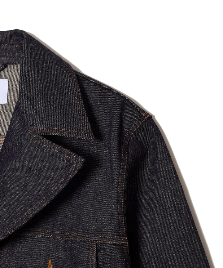 LAPEL DENIM JACKET