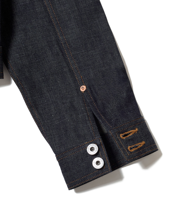 LAPEL DENIM JACKET