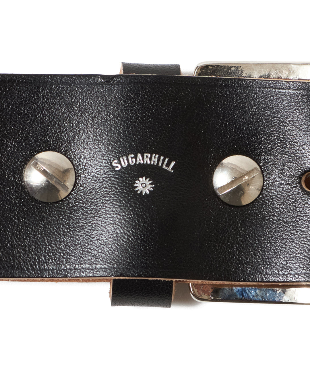 OVAL BUCKLE STUDDED BELT