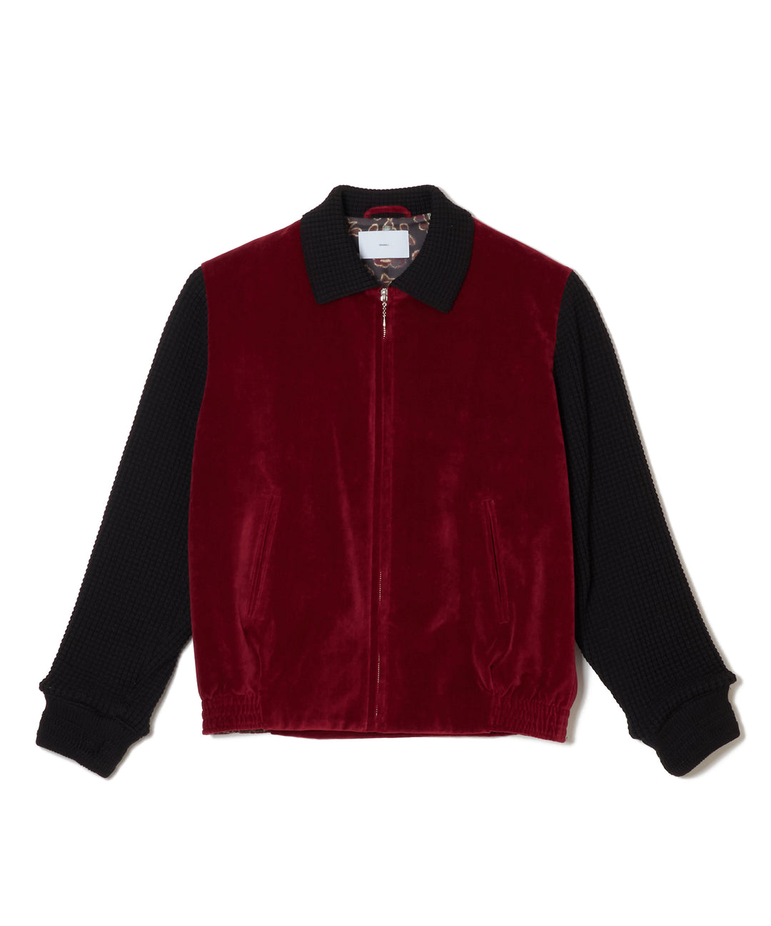 KNIT VELOR JACKET