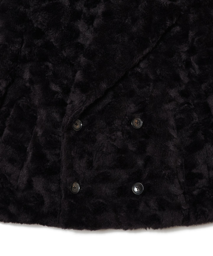 FUR DOUBLE JACKET