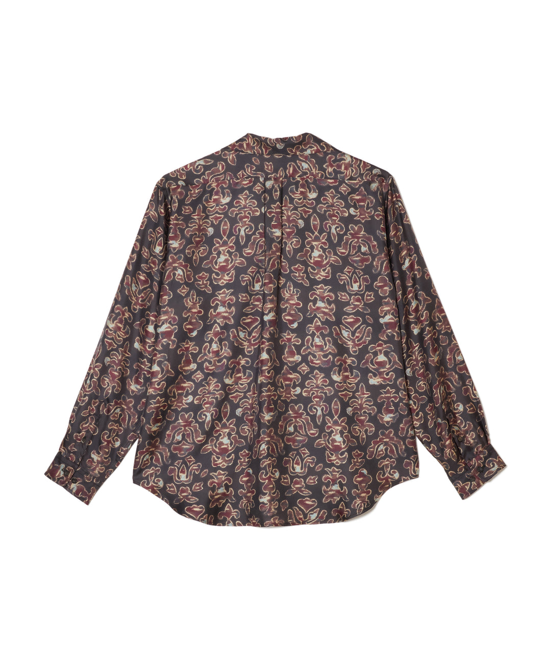 SILK OPEN COLLER SHIRT