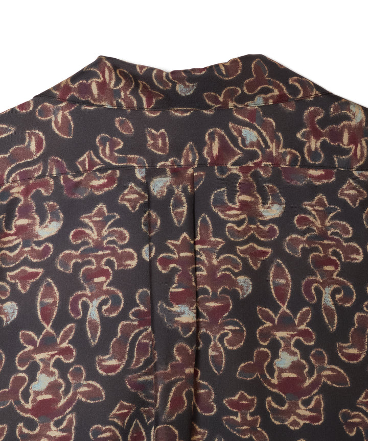 SILK OPEN COLLER SHIRT