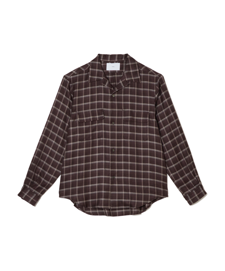 OMBRE OPEN COLLER SHIRT