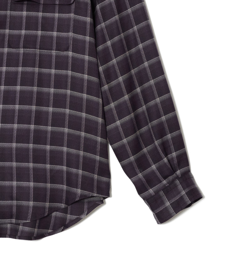 OMBRE OPEN COLLER SHIRT