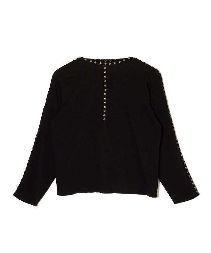 PEARL BUTTON TEE