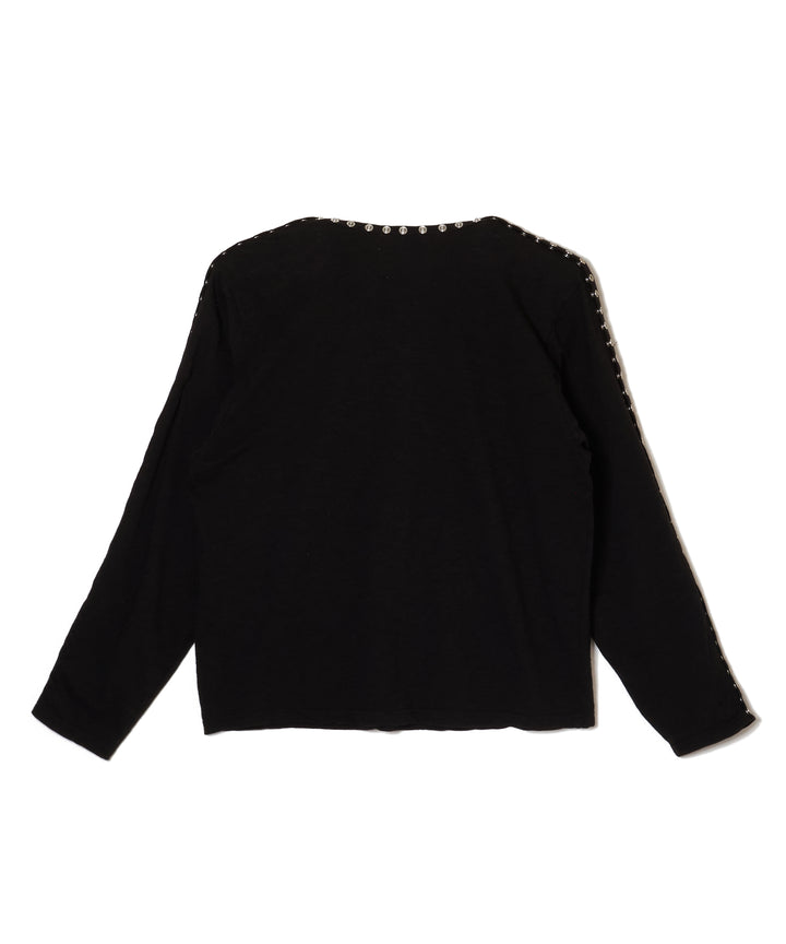 PEARL BUTTON TEE