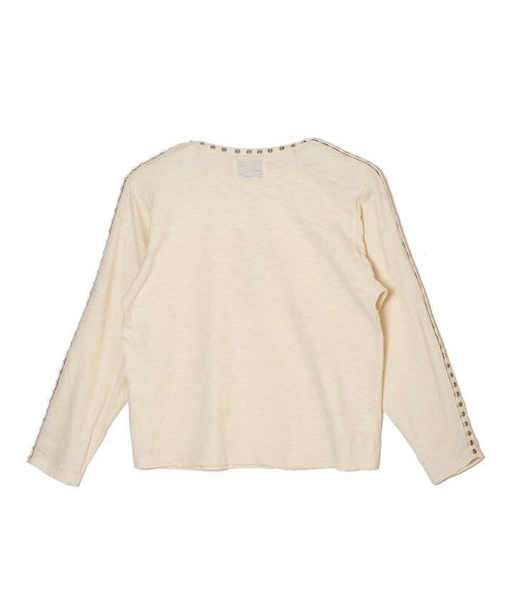 PEARL BUTTON TEE