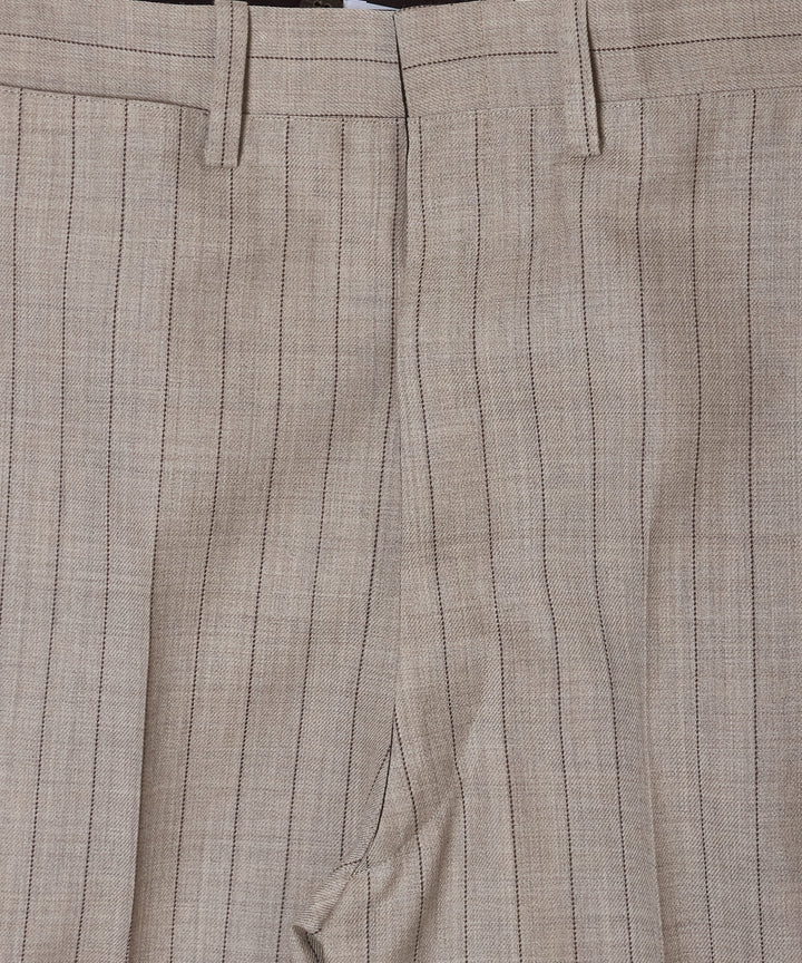 FLARED WOOL TROUSERS