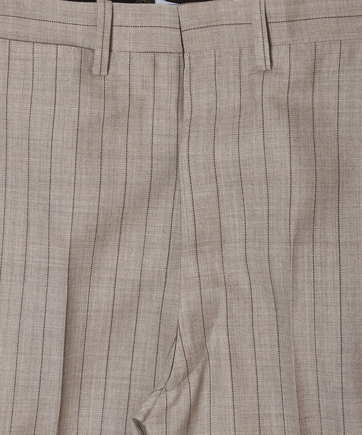 FLARED WOOL TROUSERS