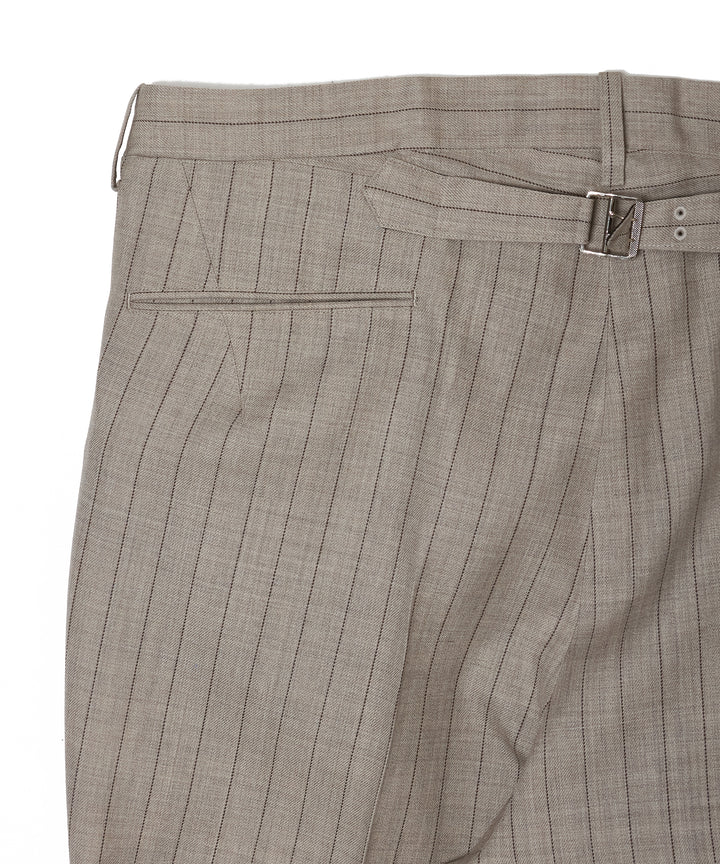 FLARED WOOL TROUSERS