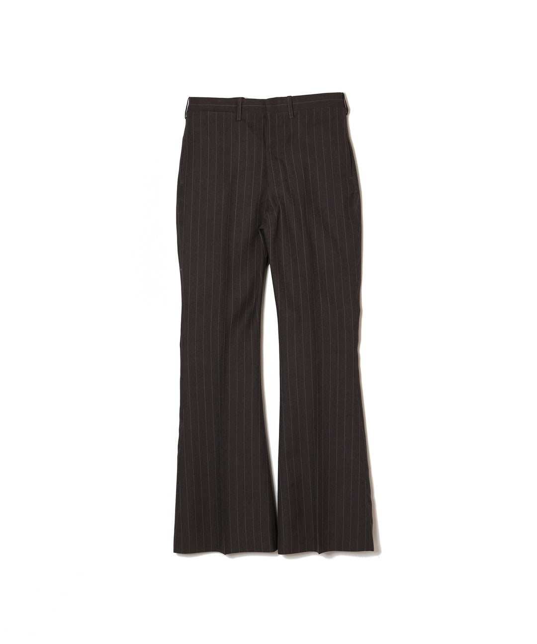 FLARED WOOL TROUSERS