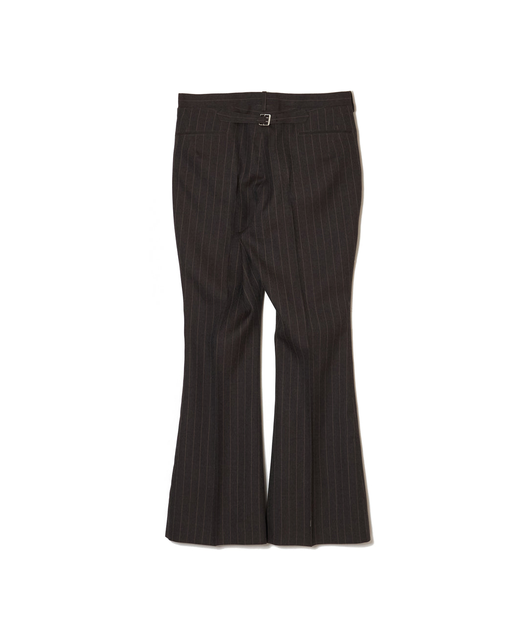 FLARED WOOL TROUSERS
