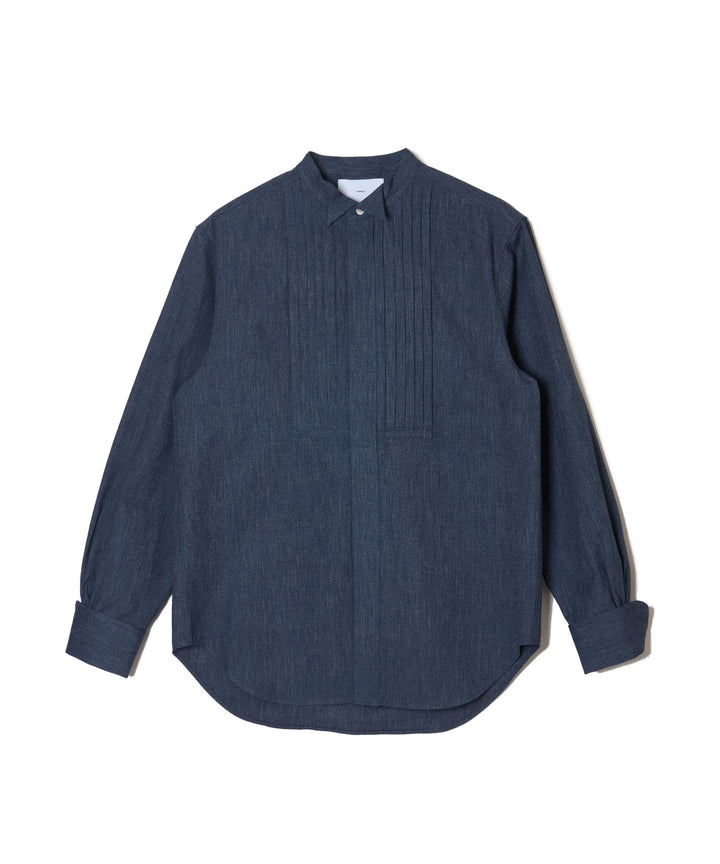 CHAMBRAY BOSOM SHIRT