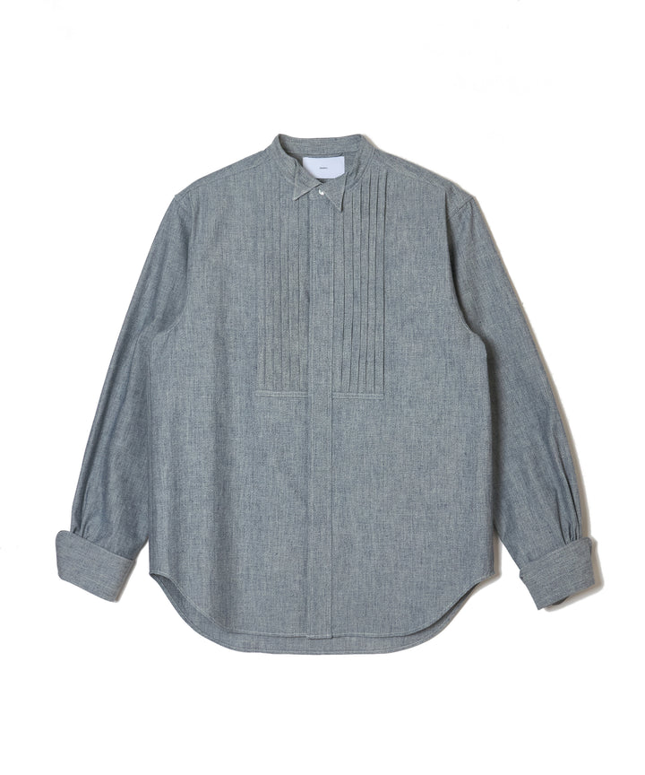 CHAMBRAY BOSOM SHIRT