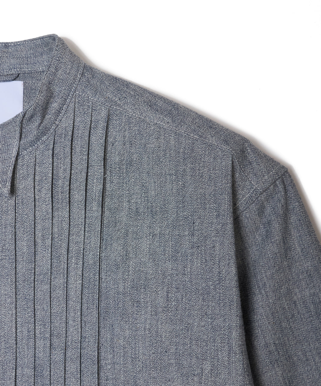 CHAMBRAY BOSOM SHIRT