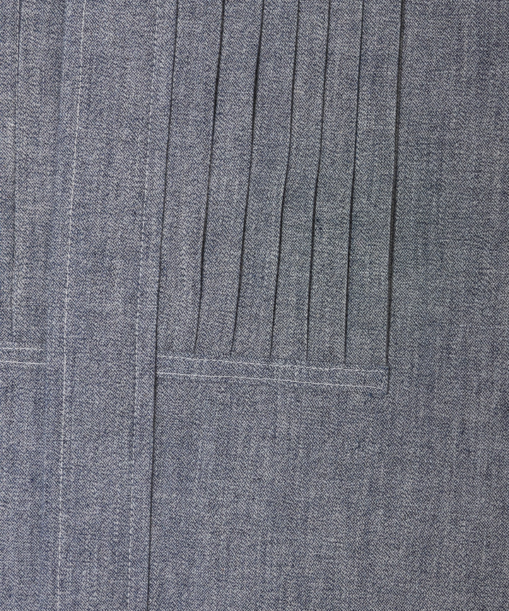 CHAMBRAY BOSOM SHIRT