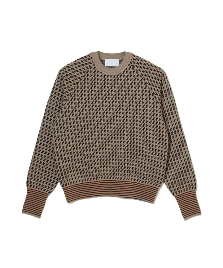 JACQUARD KNIT PULLOVER