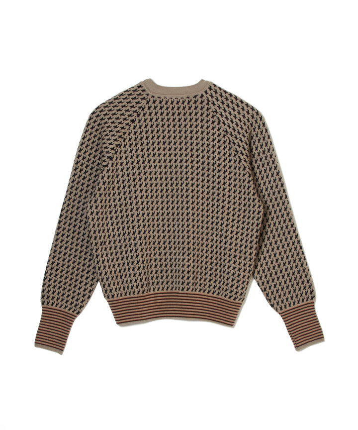 JACQUARD KNIT PULLOVER