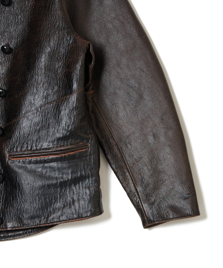 GILL LEATHER DOUBLE BLOUSON