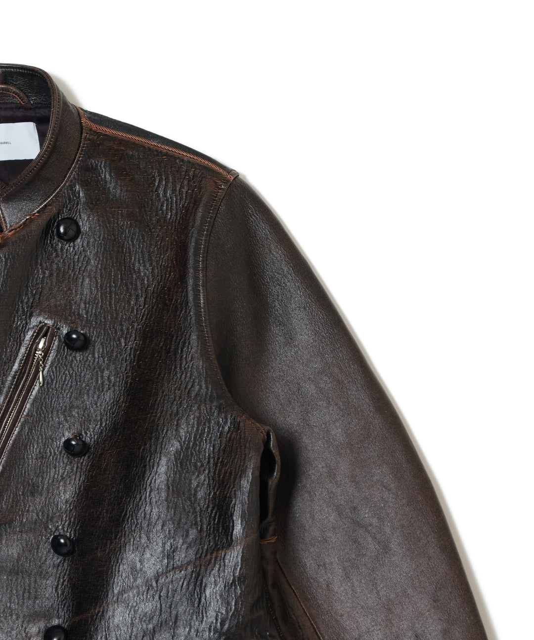 GILL LEATHER DOUBLE BLOUSON