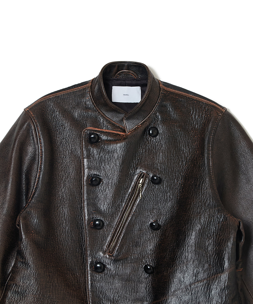GILL LEATHER DOUBLE BLOUSON