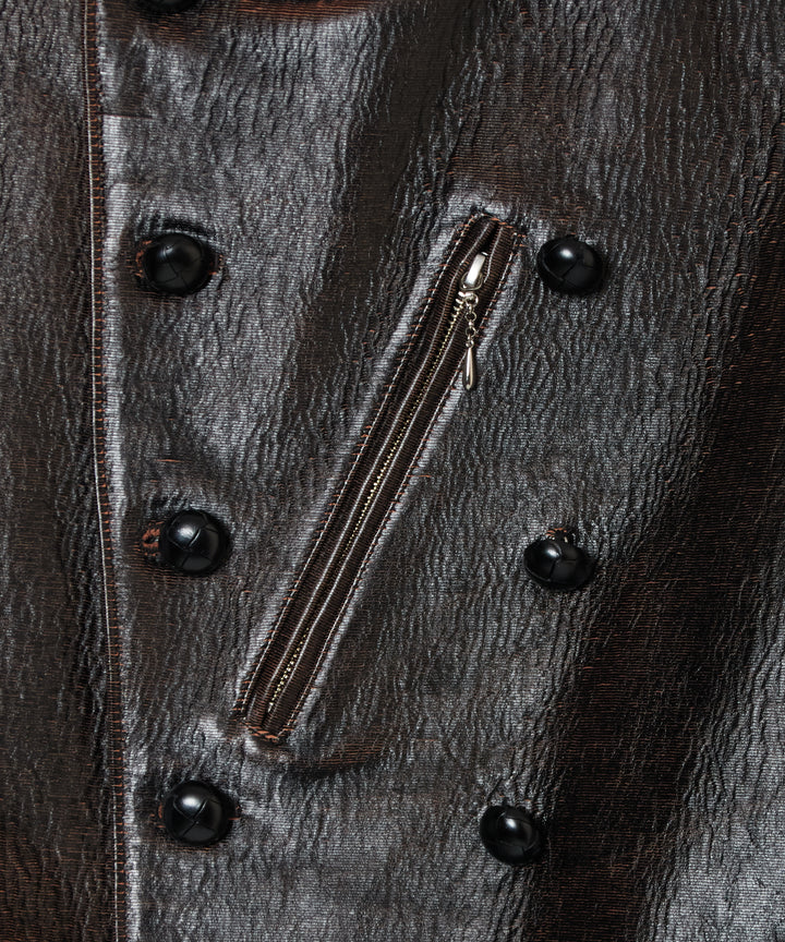GILL LEATHER DOUBLE BLOUSON