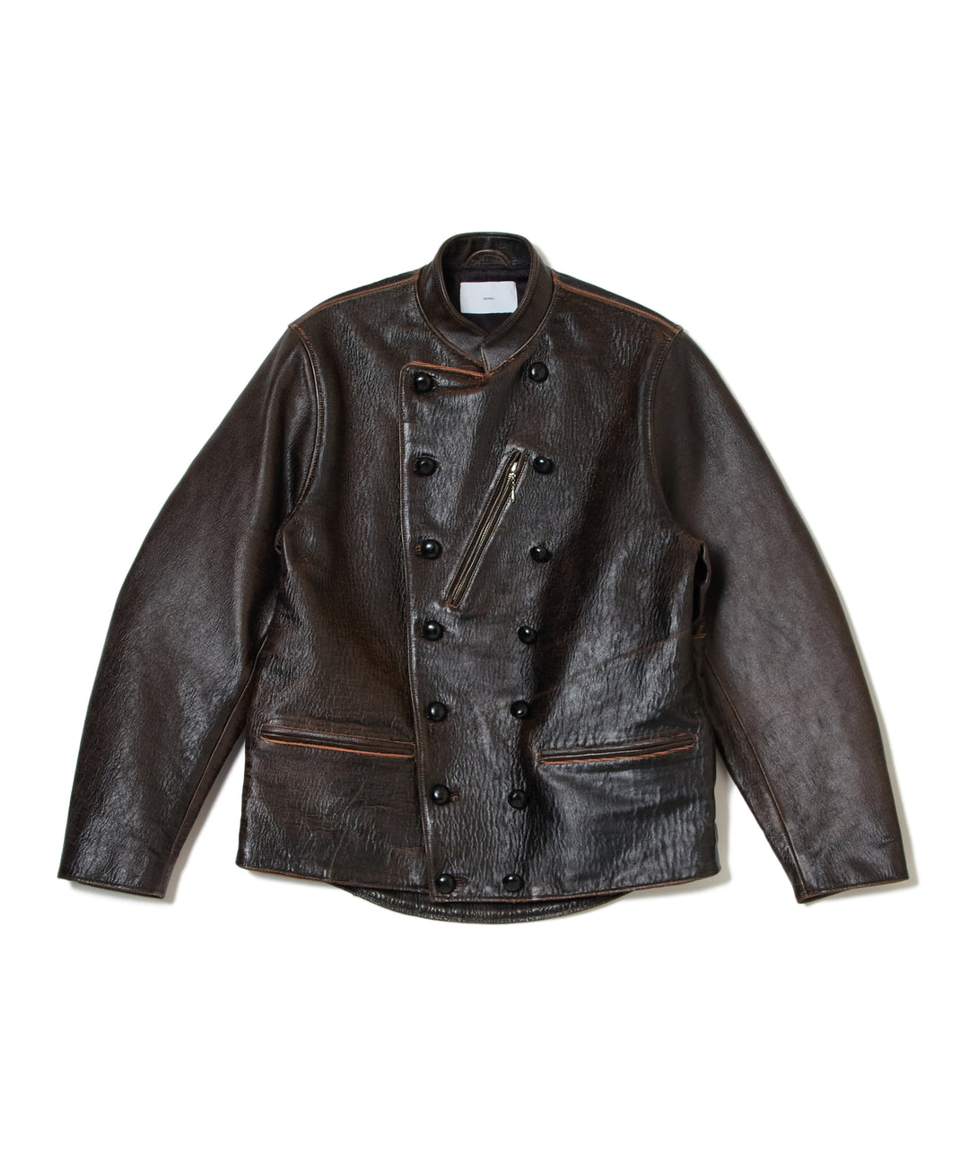GILL LEATHER DOUBLE BLOUSON