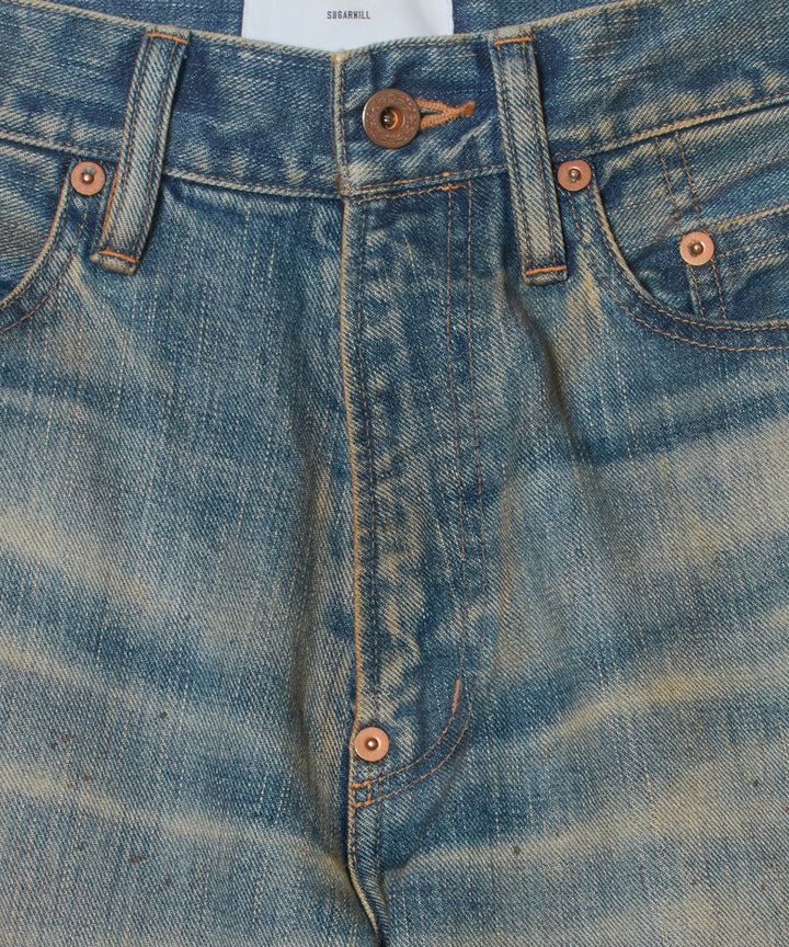 FADED MODERN DENIM PANTS REGULAR CUT
