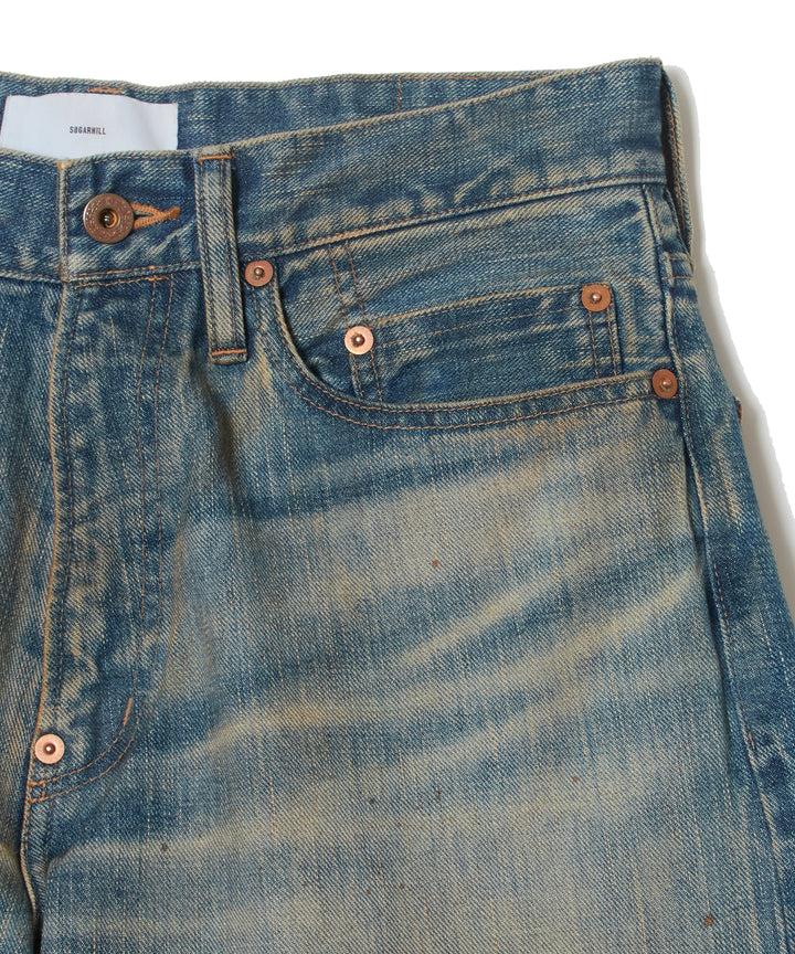 FADED MODERN DENIM PANTS REGULAR CUT